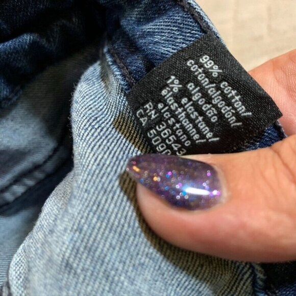 Calvin Klein Womens 6 Denim Jeans Blue Skinny Low Rise Medium Wash Stretch - Picture 6 of 13